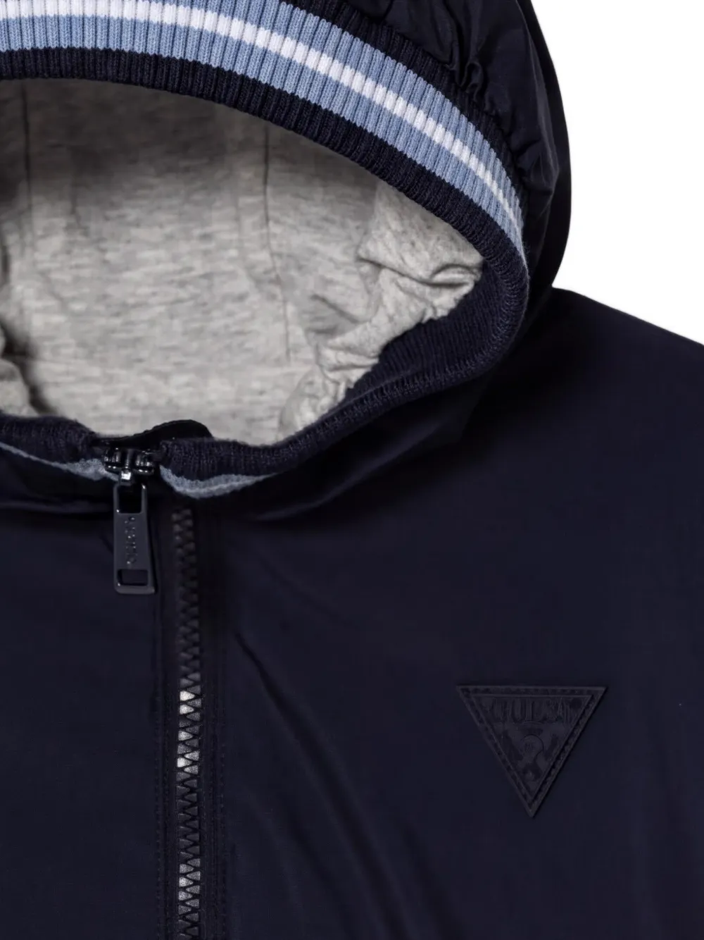 guess kids Windjack met capuchon Blauw