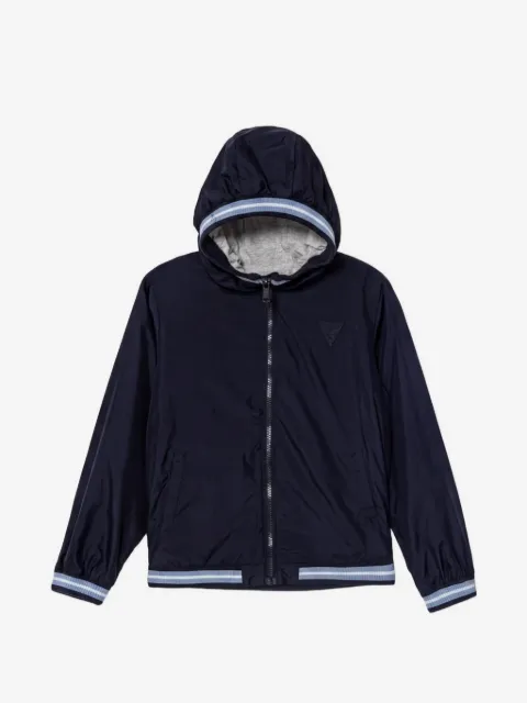 guess kids chamarra rompevientos con capucha