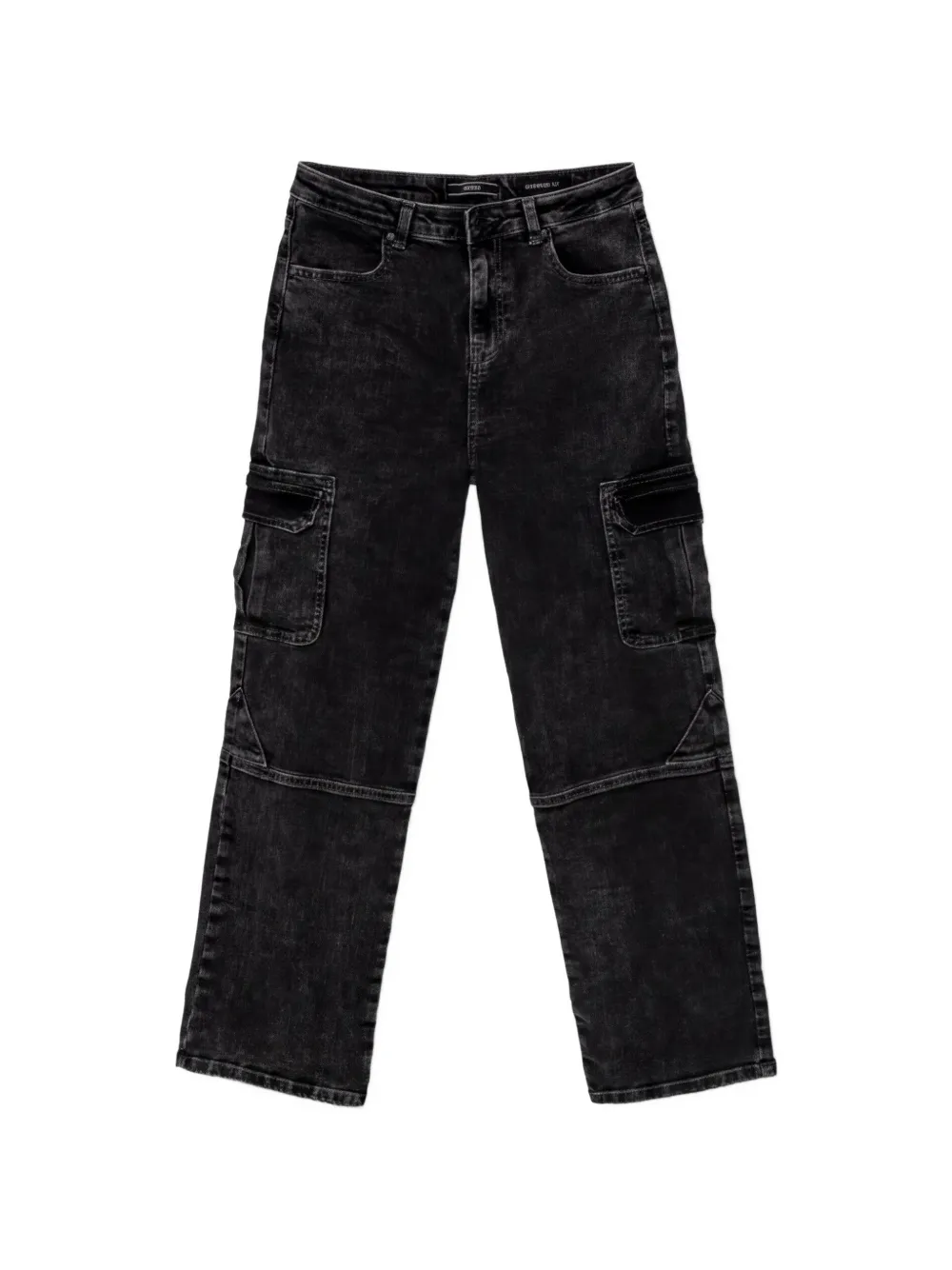 guess kids cargo jeans - Nero
