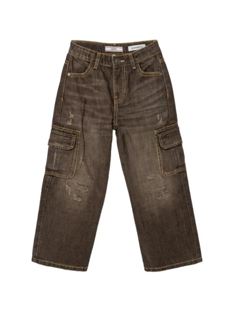 guess kids cargo-pocket jeans