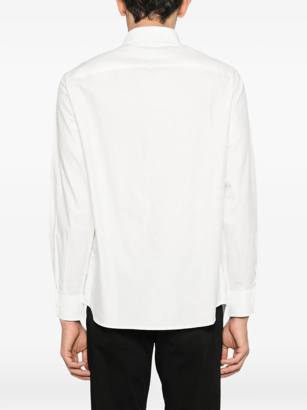 Emporio Armani Overhemd met lange mouwen Wit