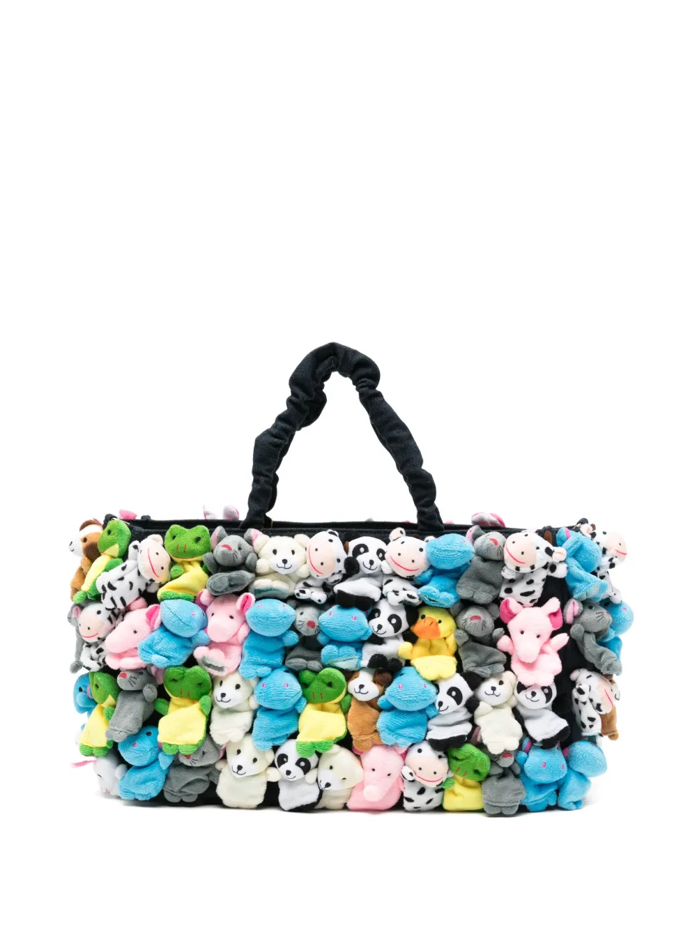 La Milanesa Large Toys Stuffed Tote Bag In Blue