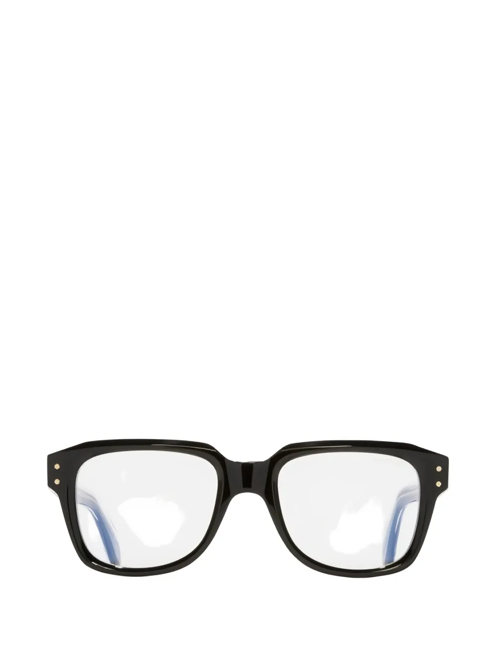 Cutler & Gross stud square-frame glasses - Nero