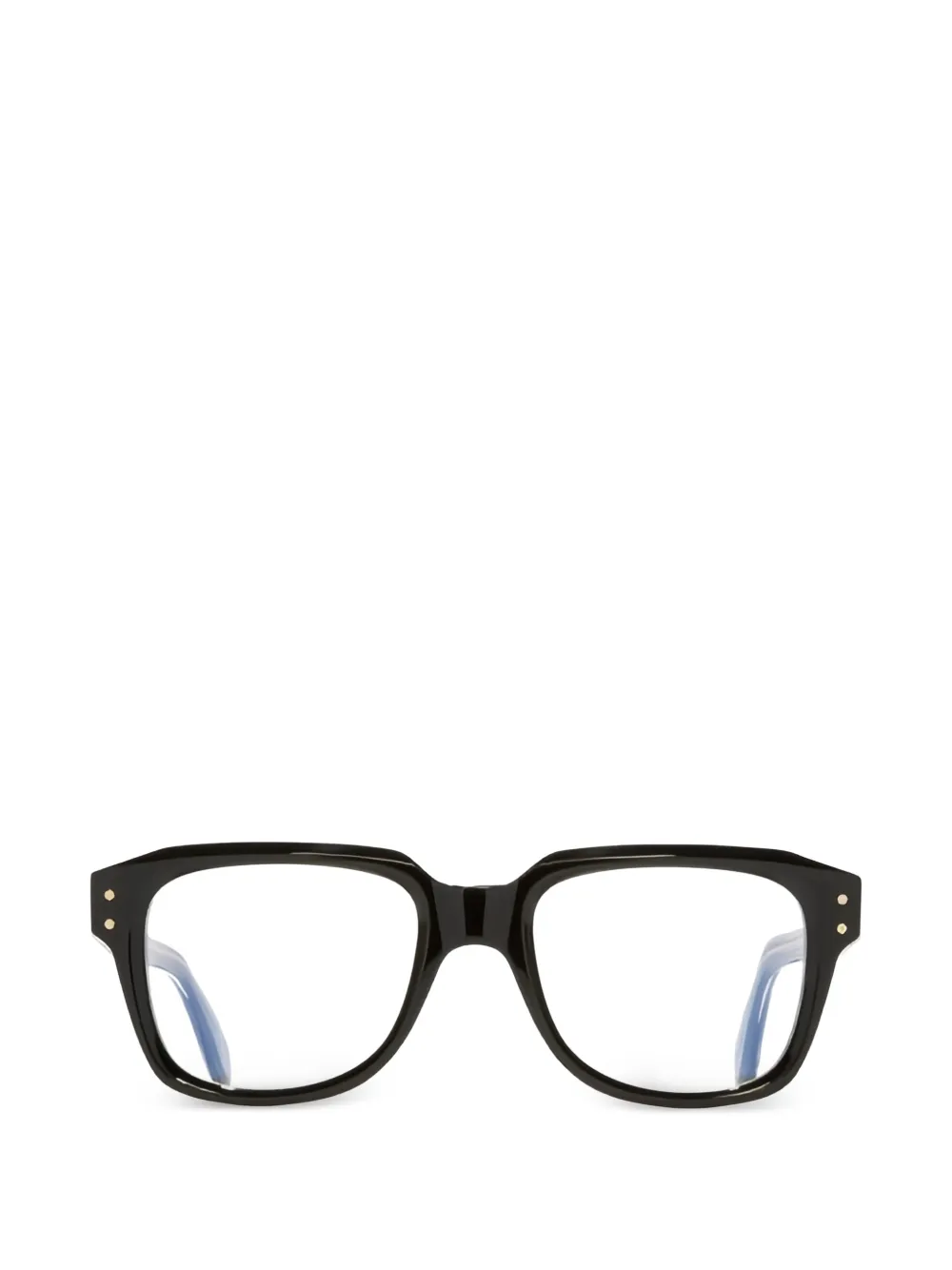 Cutler & Gross stud square-frame glasses - Nero
