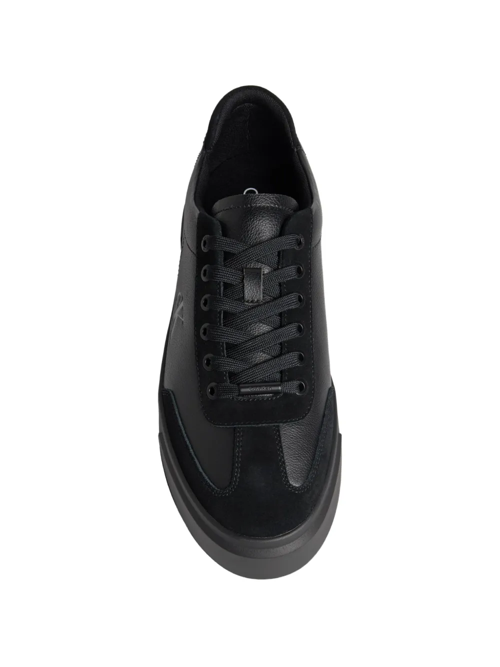Calvin Klein lace-up sneakers Zwart