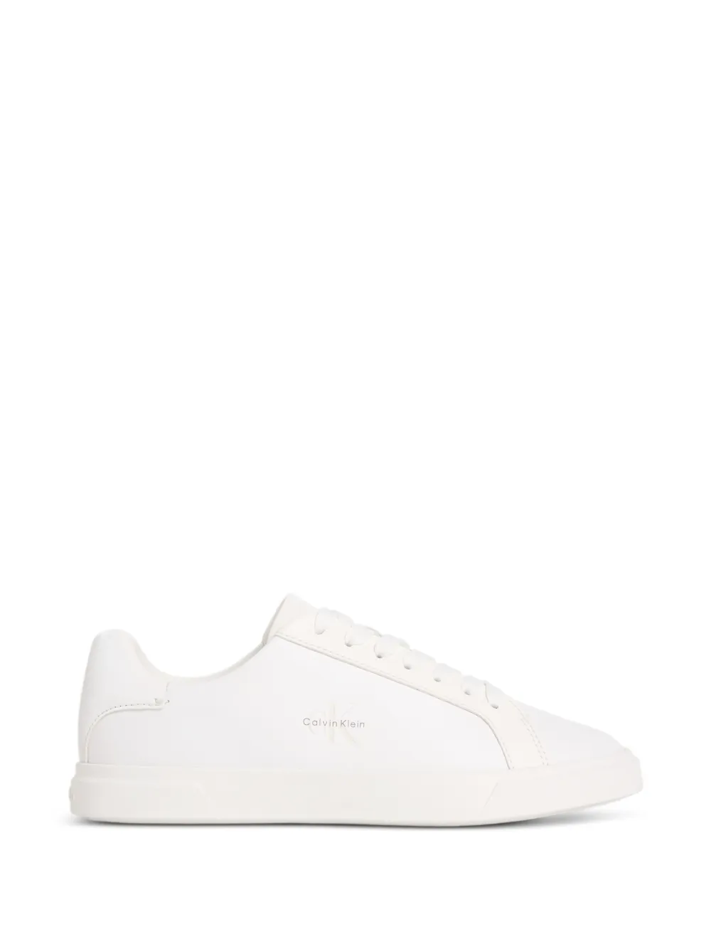 Calvin Klein Brooke logo-print lace-up sneakers - Weiß