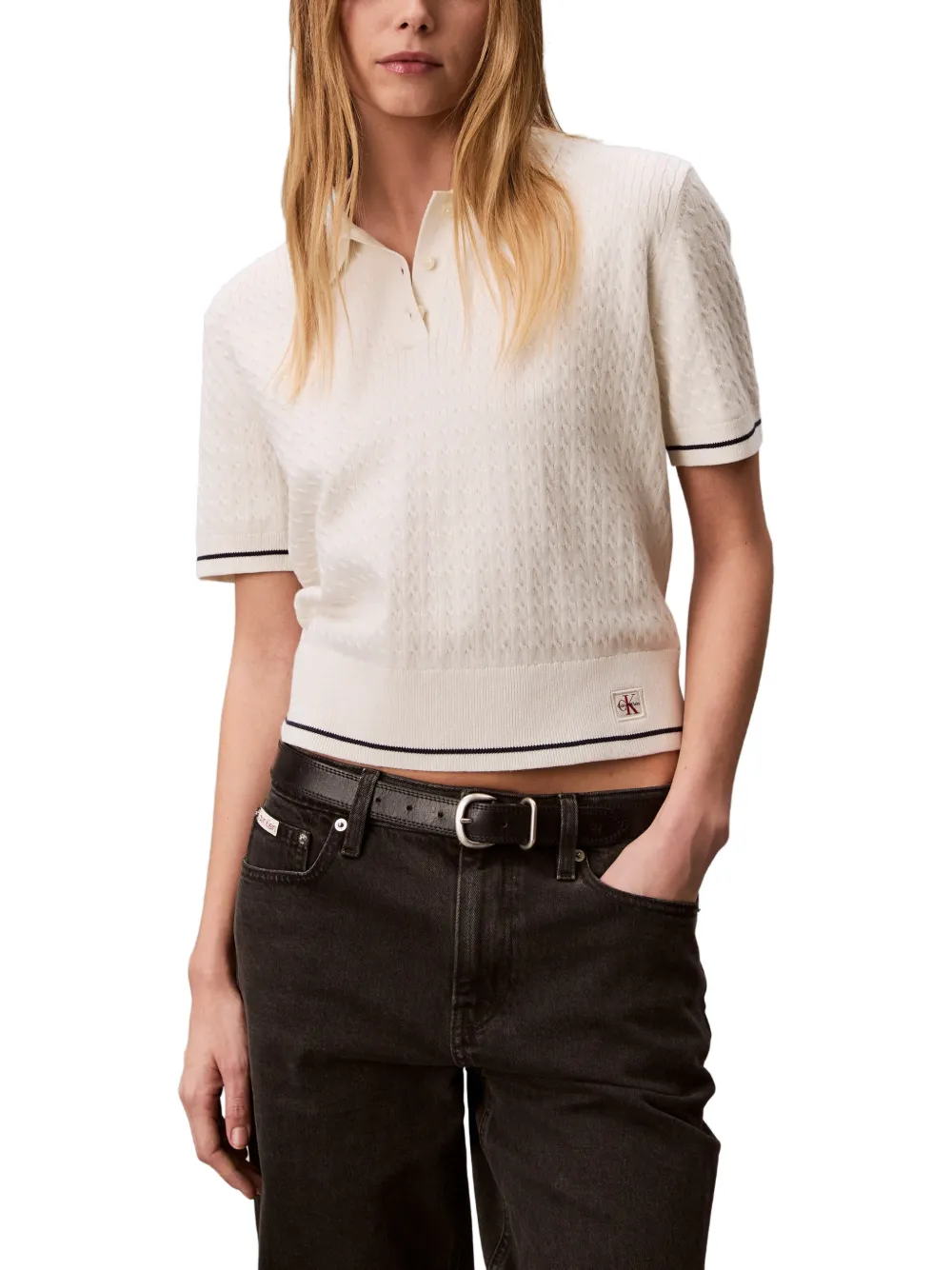  Calvin Klein Cable-knit Sweater - Neutrals 