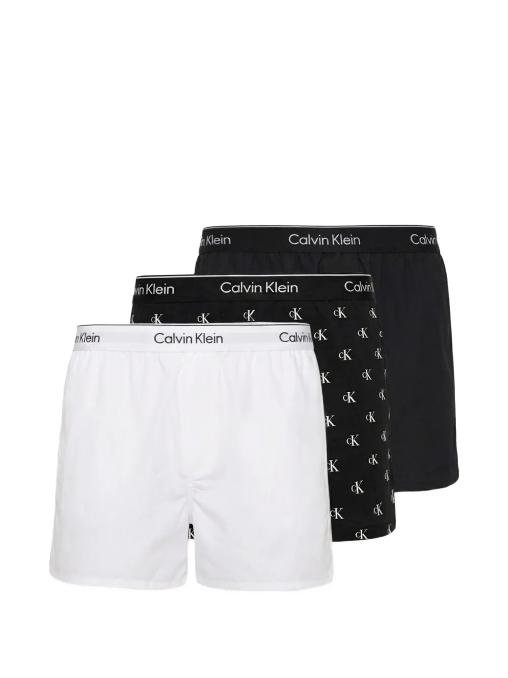 Calvin Klein logo-print boxers - Nero