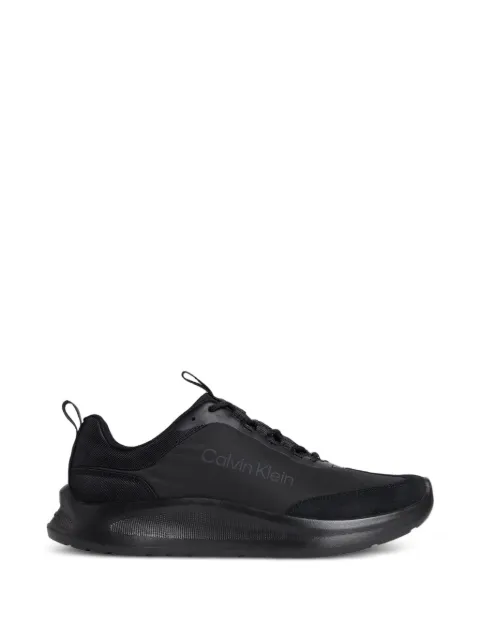 Calvin Klein CK Curve panelled lace-up sneakers