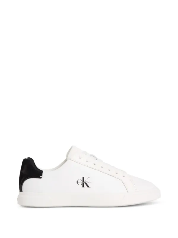 Calvin Klein Brooke Logo-detail Sneakers in White