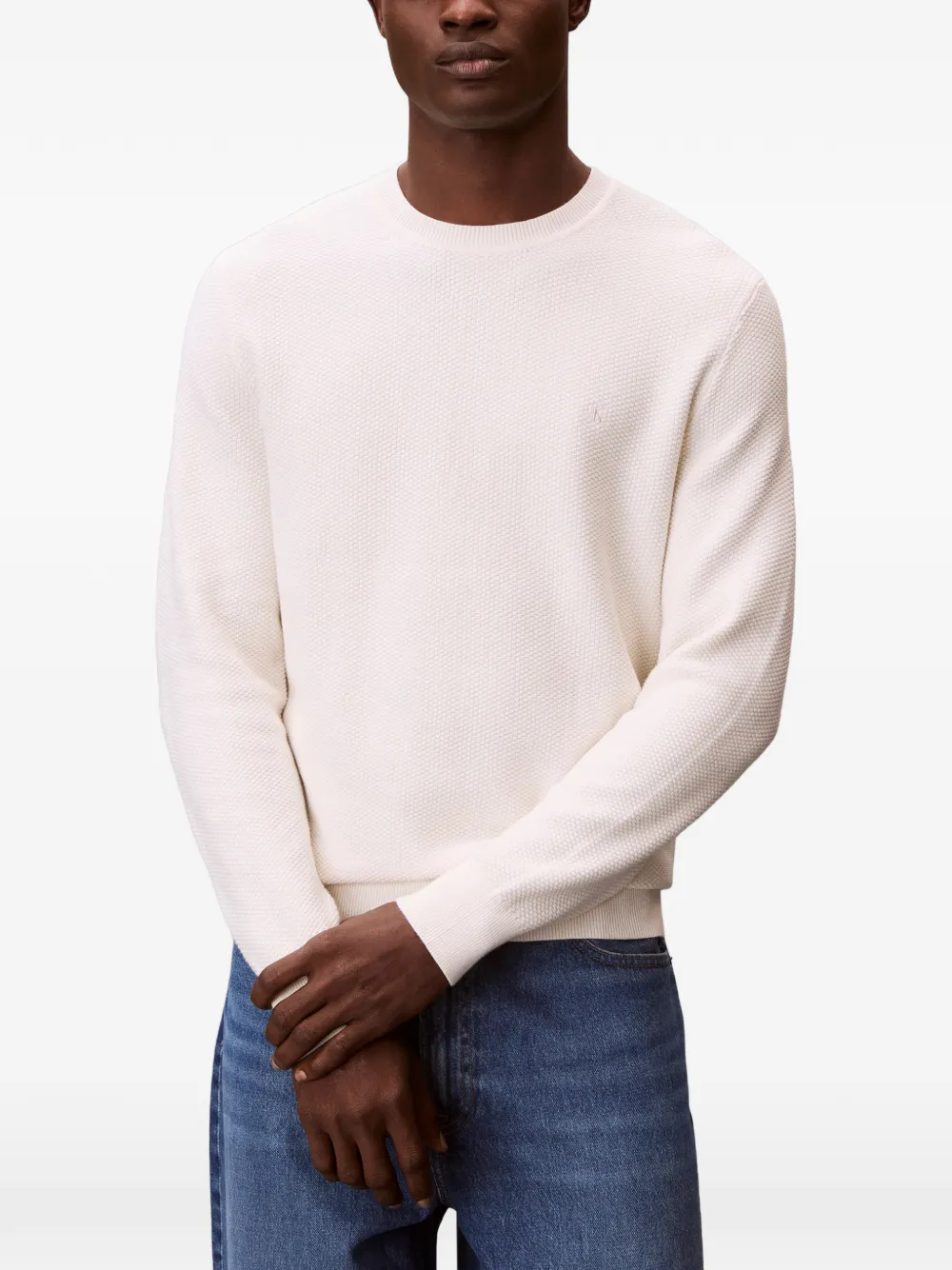  Calvin Klein Crew-neck Sweater - Neutrals 