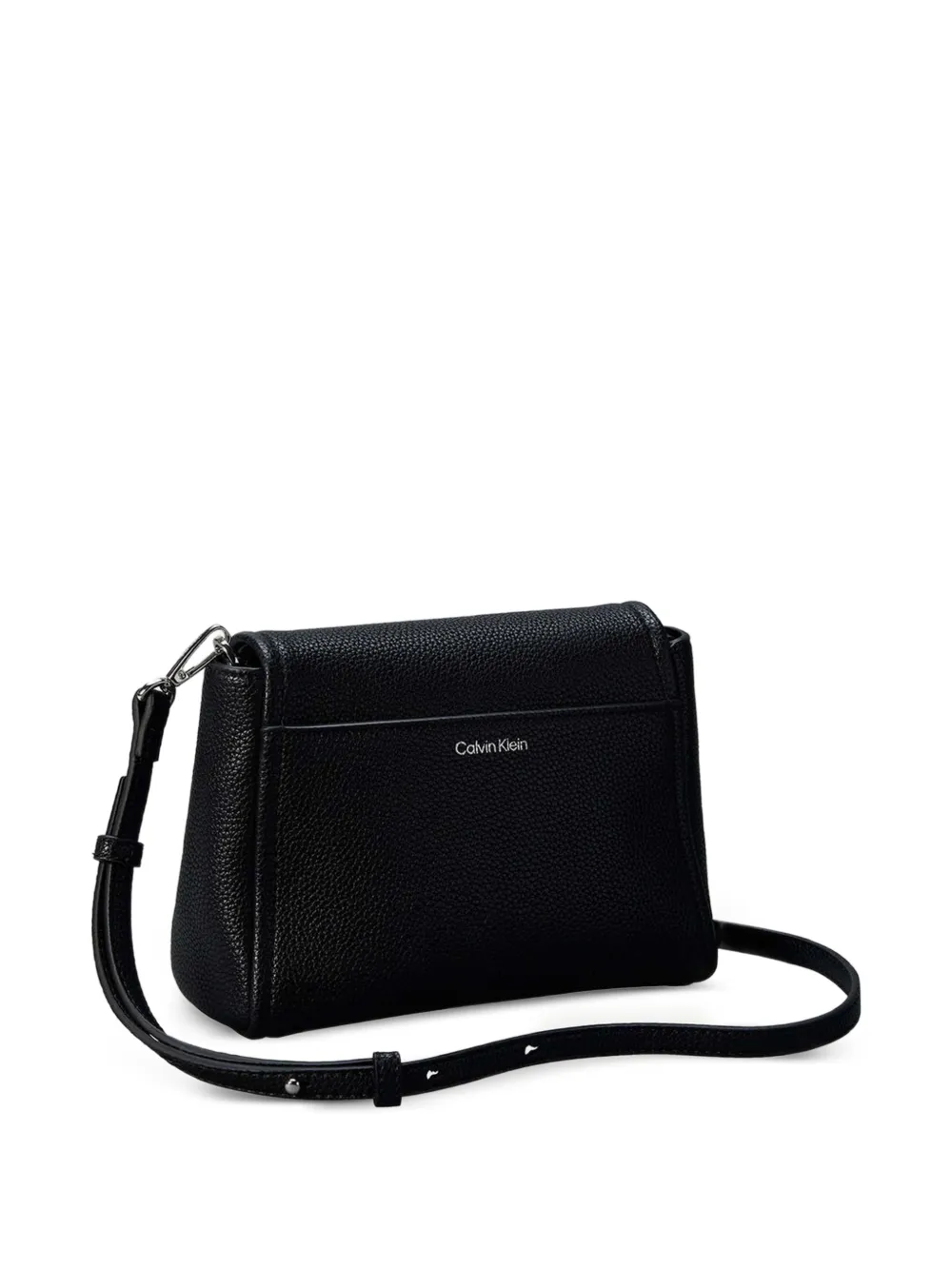  Calvin Klein Logo Shoulder Bag - Black 
