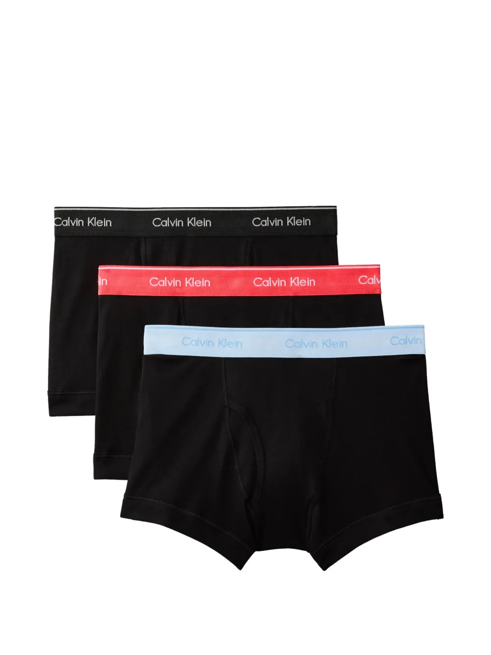 Calvin Klein logo boxers (set of three) - Nero