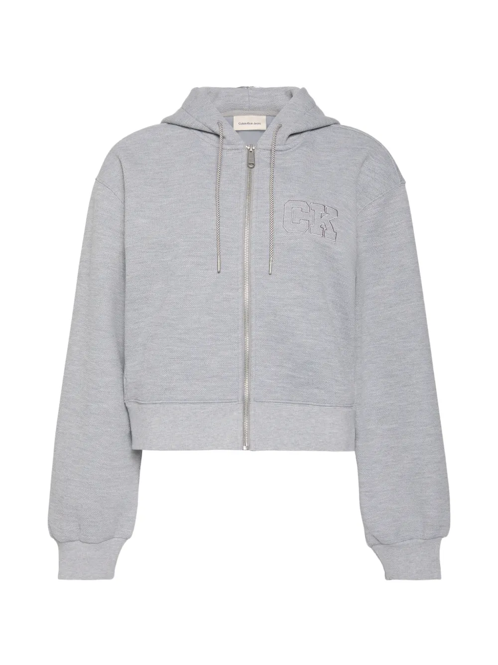 Calvin Klein zip-up sweater - Grigio