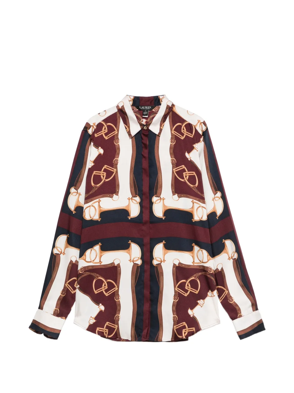 Lauren Ralph Lauren patterned shirt - Rosso