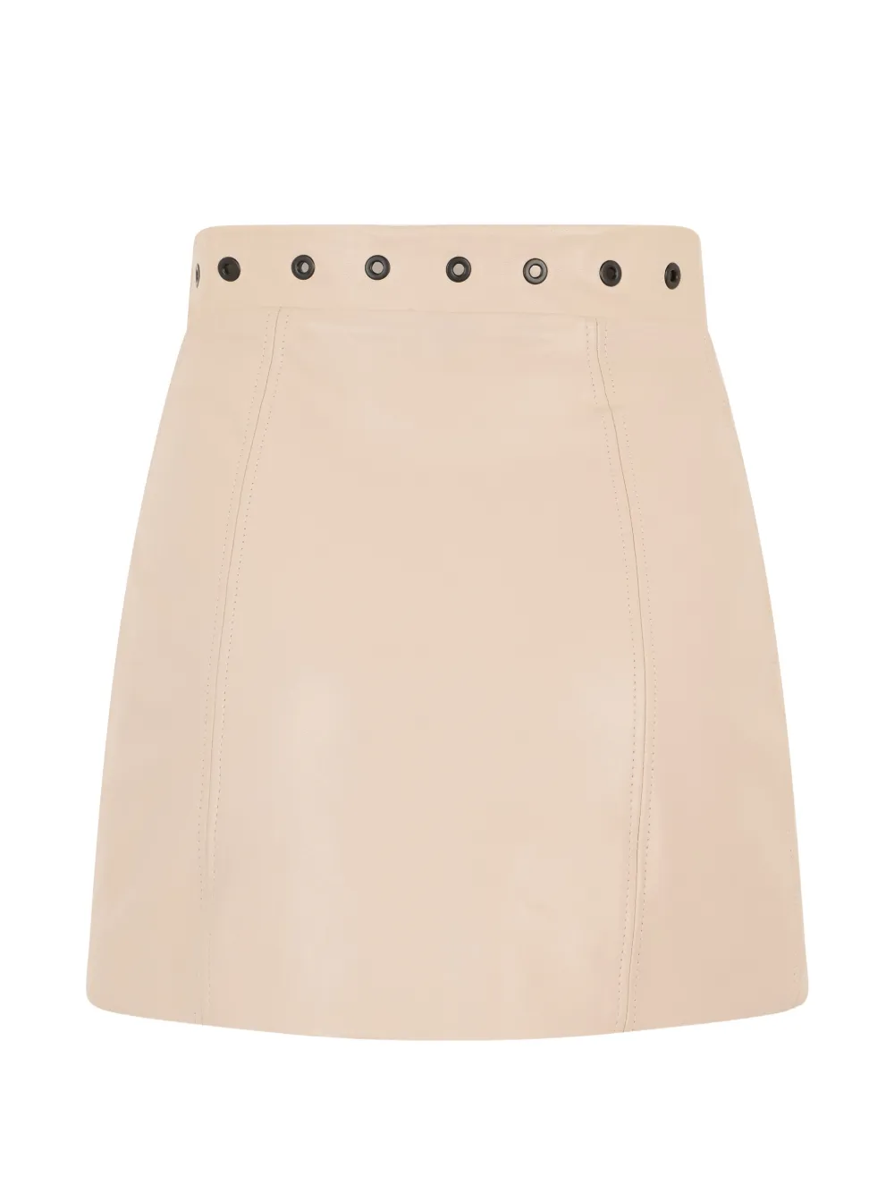 The Mannei Mini-wikkelrok Beige