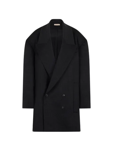 The Mannei double-breasted oversized coat