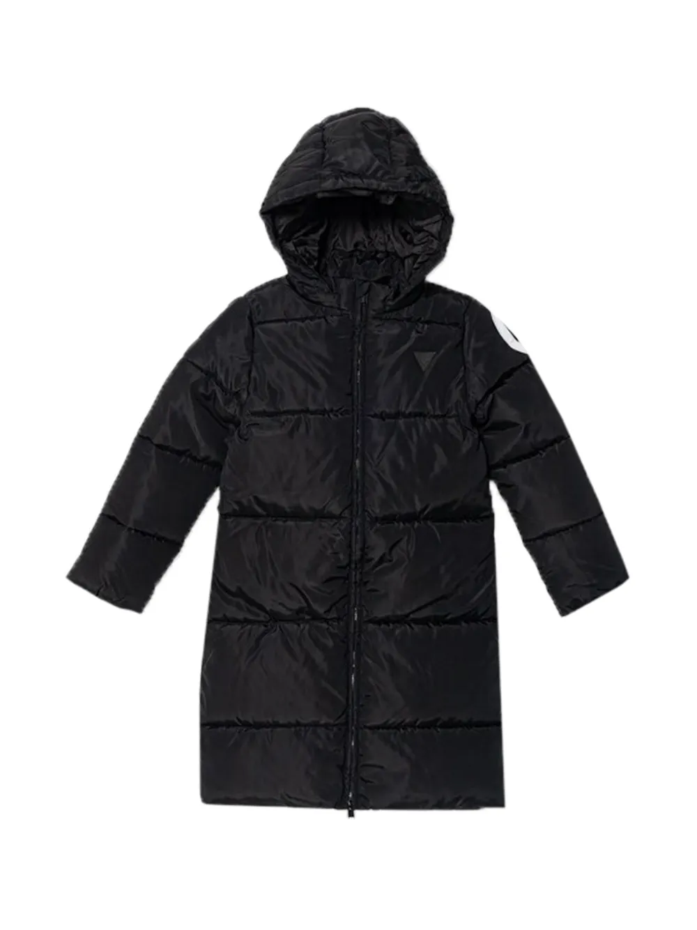 guess kids hooded padded coat - Nero