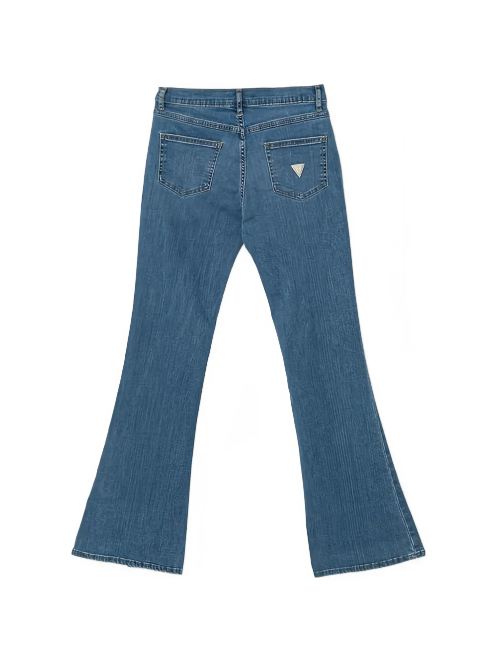 guess kids Jeans met logodetail en riemlussen Blauw