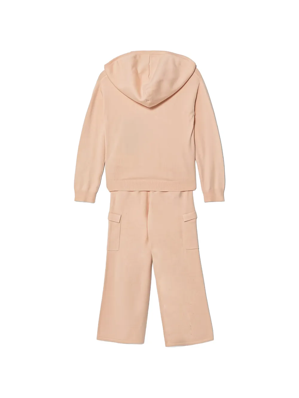 guess kids Playsuit met borduurwerk en capuchon Beige