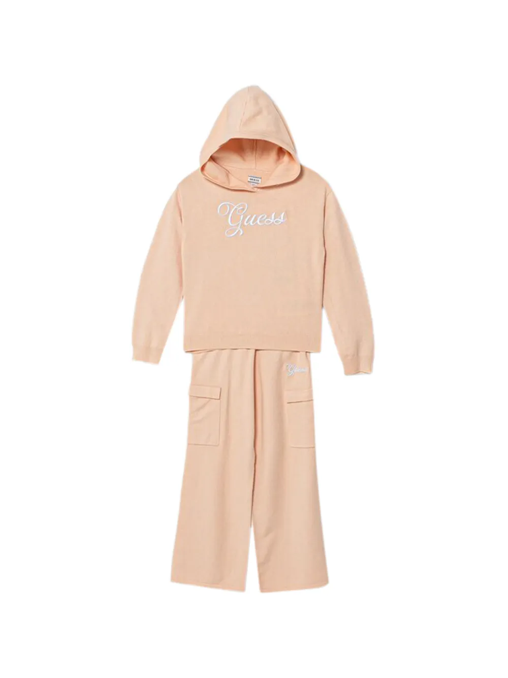 guess kids hooded embroidered playsuit - Toni neutri