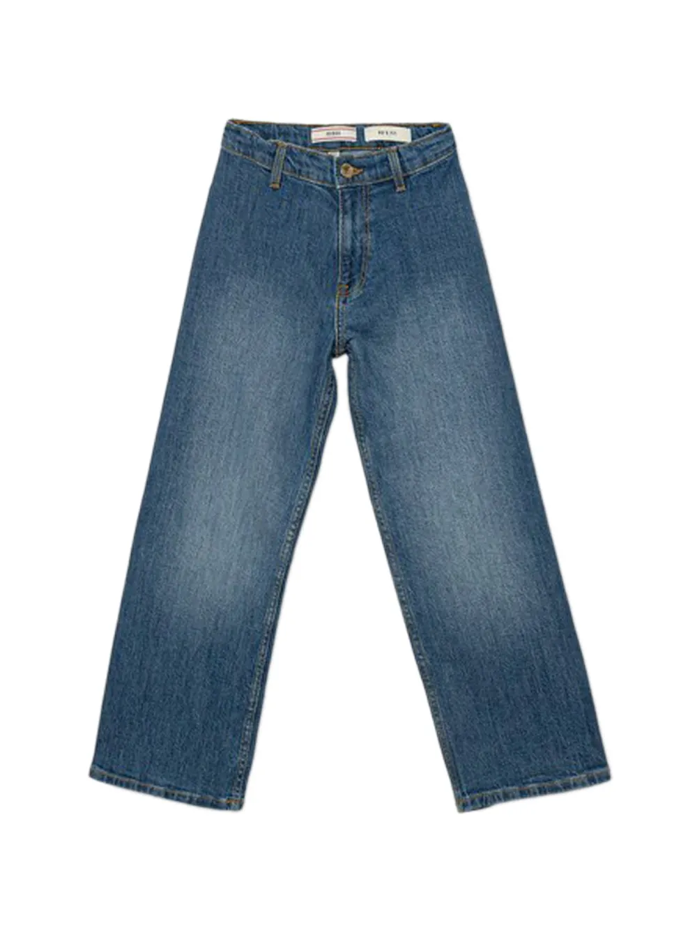 guess kids pocket denim trousers - Blu