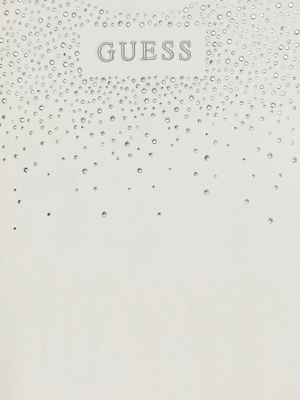 guess kids Mini-jurk met lange mouwen en verfraaid met stras Beige