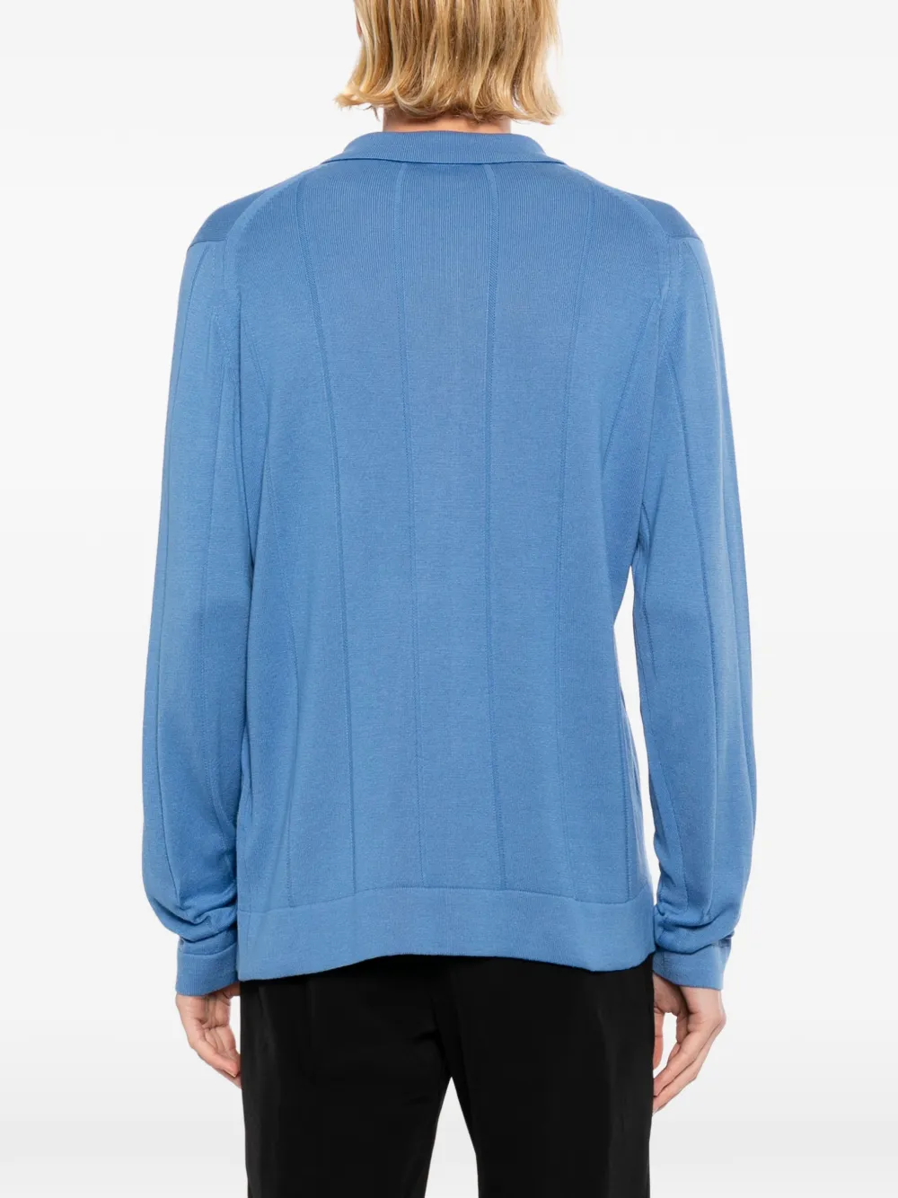John Smedley Floyd overhemd Blauw