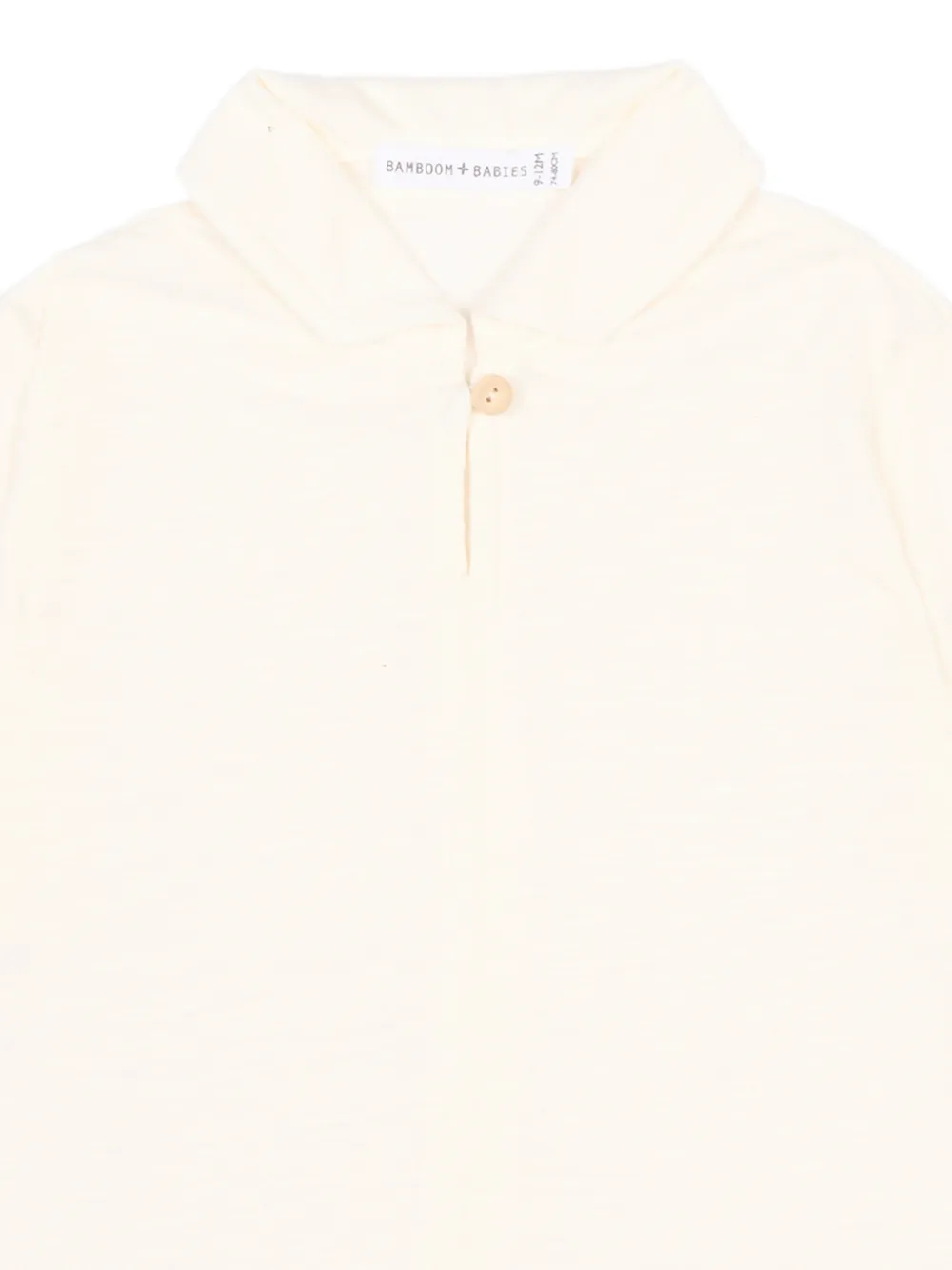  Bamboom Buttoned Short-sleeve T-shirt - Neutrals 