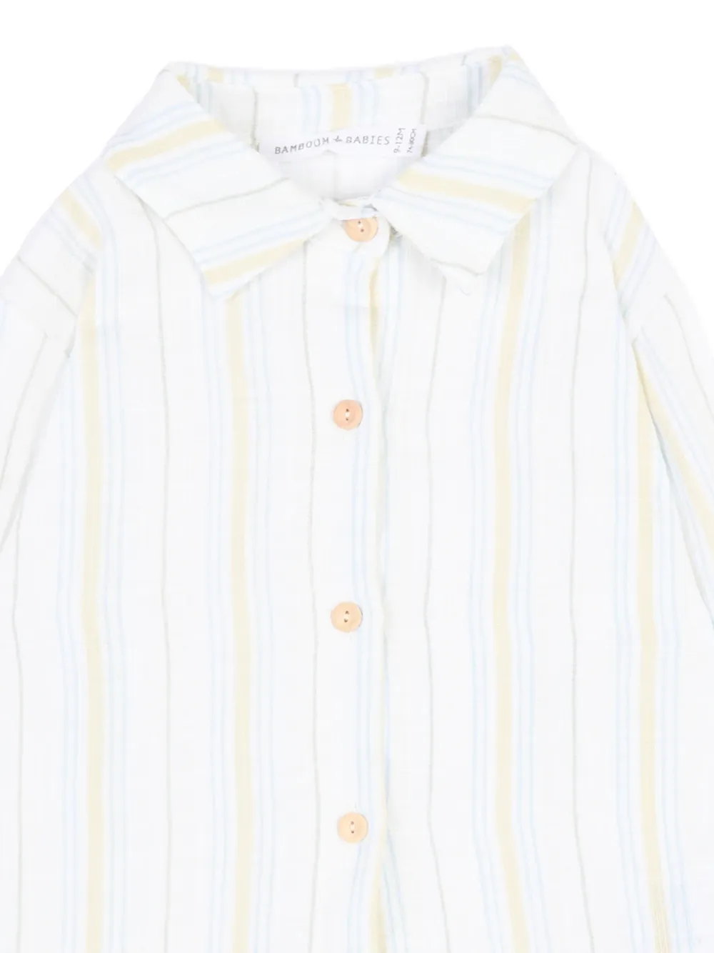  Bamboom Stripe-pattern Shirt - White 