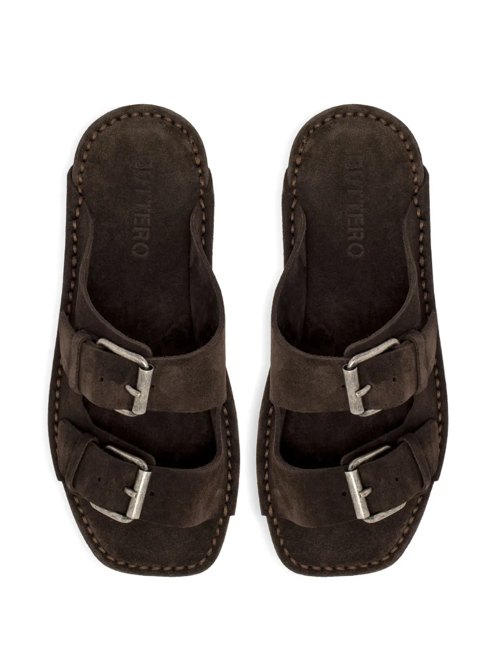 Buttero suede sandals Bruin