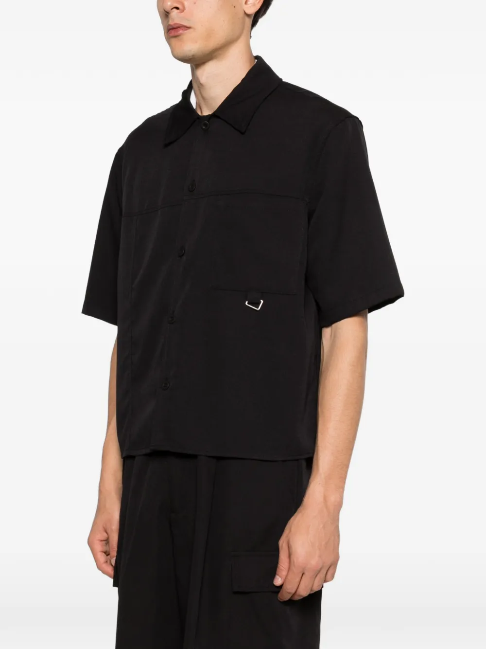  Imperial Camisa Con Botones - Negro 
