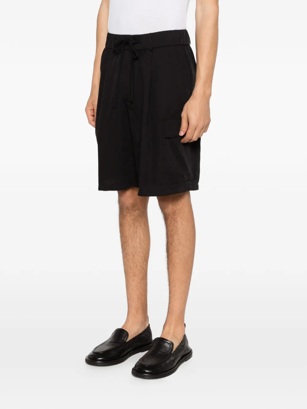  Imperial Drawstring Cargo Shorts - Black 