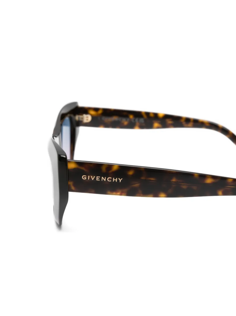Givenchy Eyewear Zonnebril met cat-eye montuur Bruin