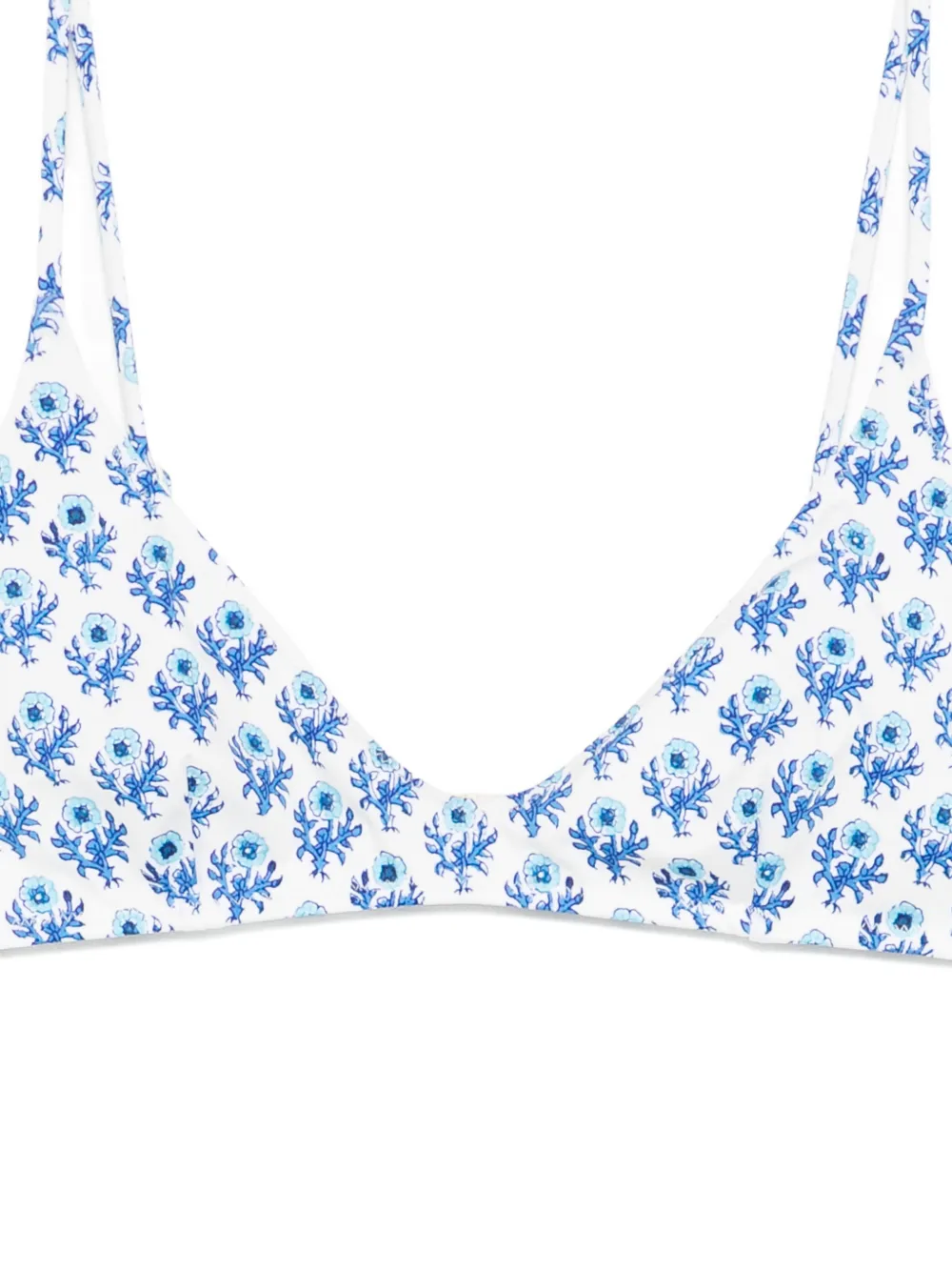 MC2 Saint Barth Panamy bikini met bloemenprint Wit