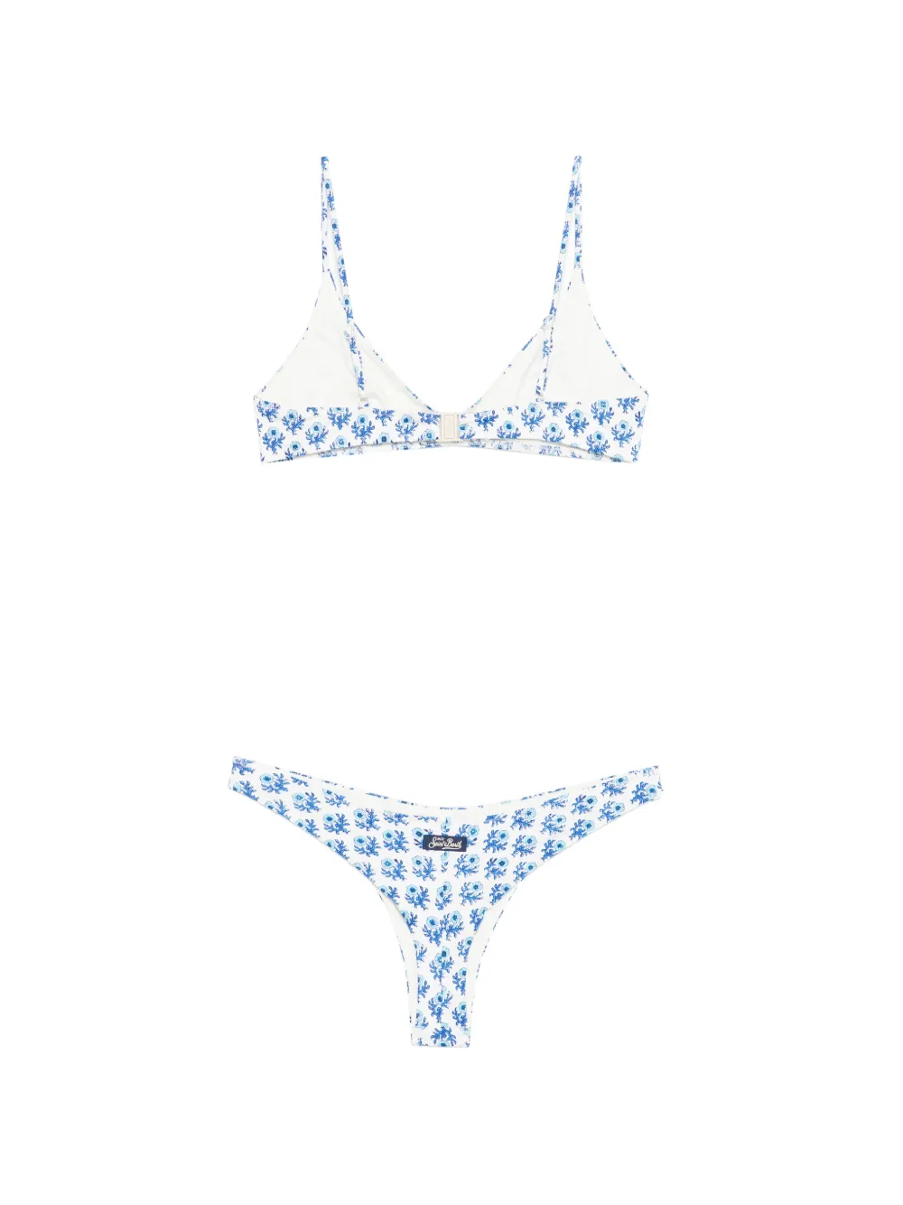 MC2 Saint Barth Panamy bikini met bloemenprint Wit