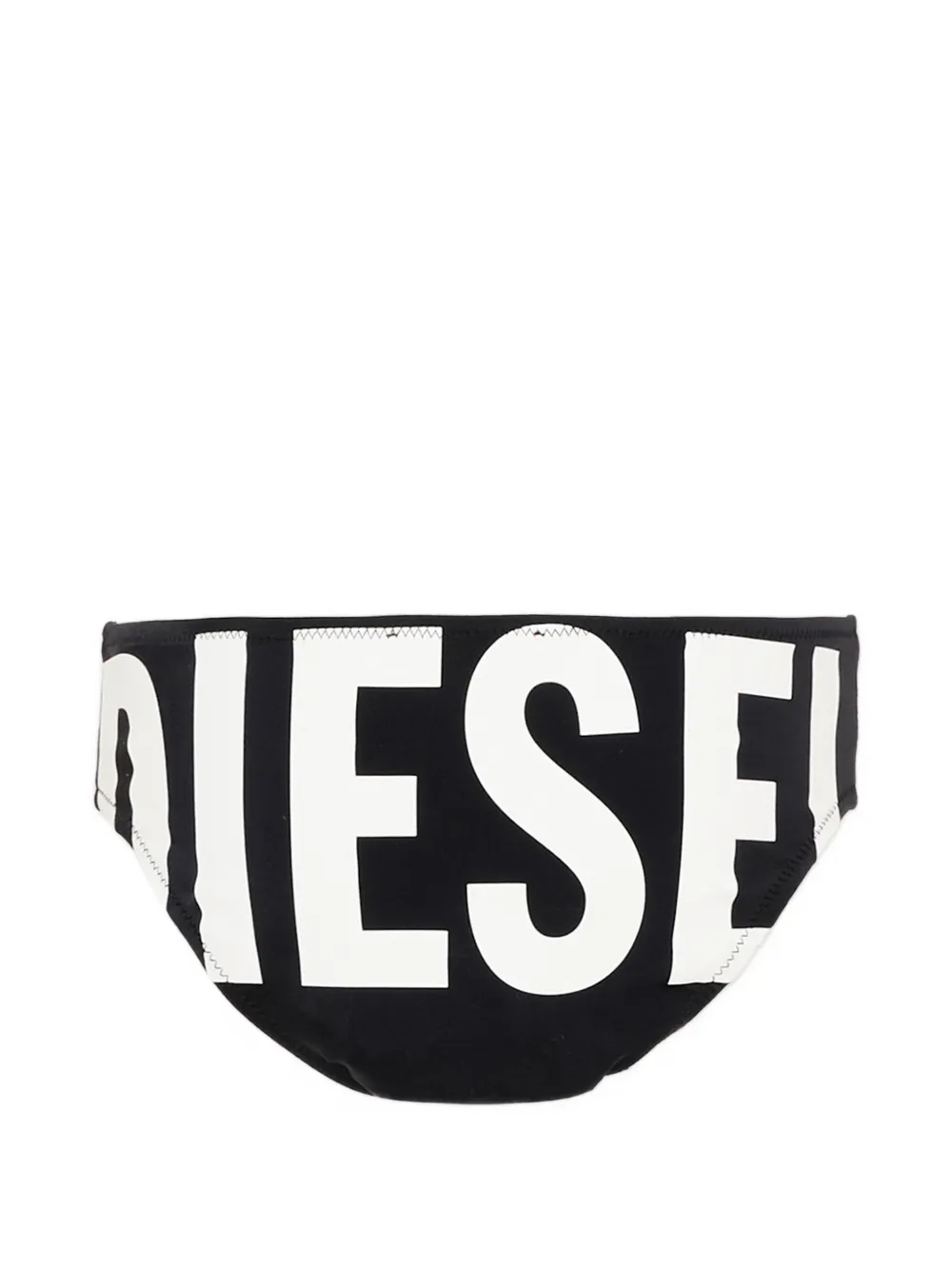 Diesel Kids Zwembroek met logodetail Zwart