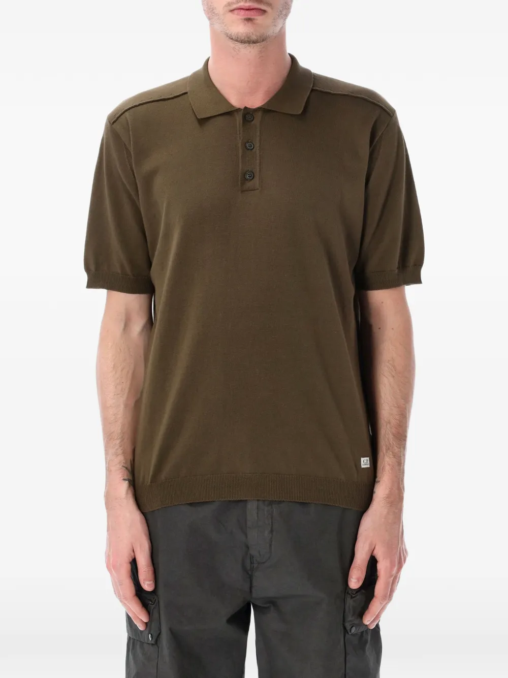 C.P. Company short-sleeved polo shirt - Verde