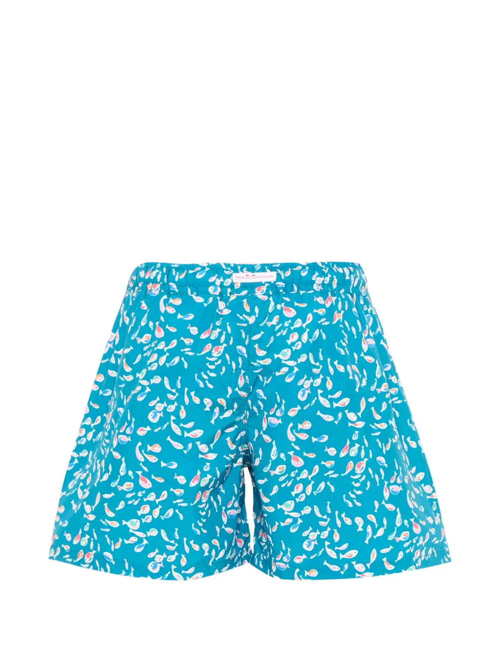 Pesciolino Rosso Kids Zwembroek met visprint Blauw