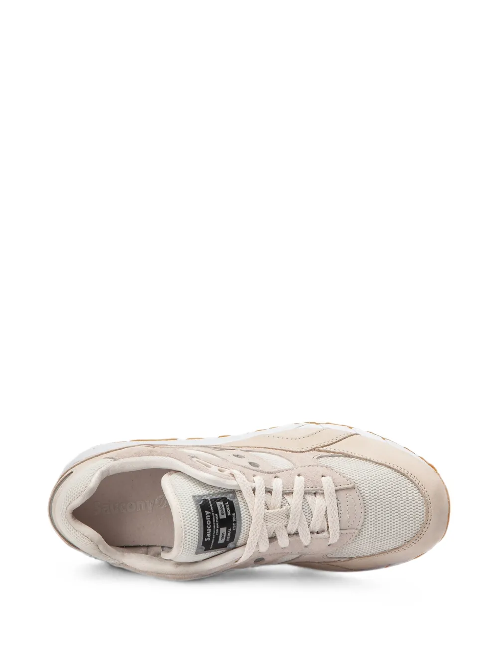 Saucony Shadow 6000 panelled sneakers Beige