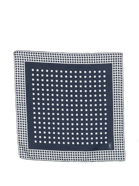 Saint Laurent Pre-Owned 1990s silk scarf