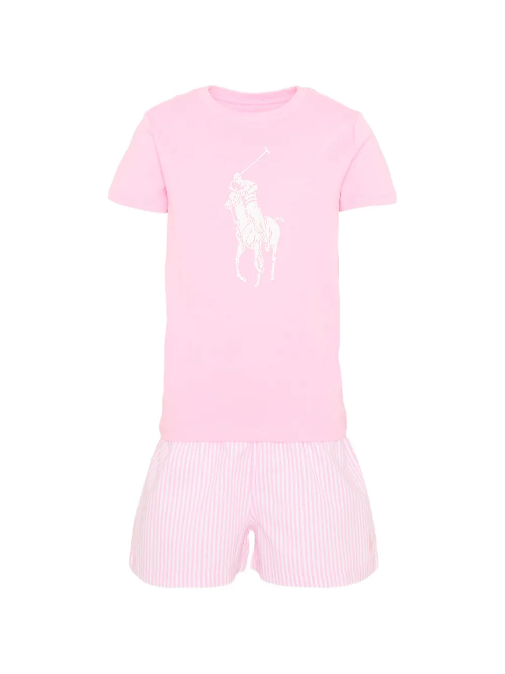 POLO RALPH LAUREN KIDS striped pyjamas - Rosa