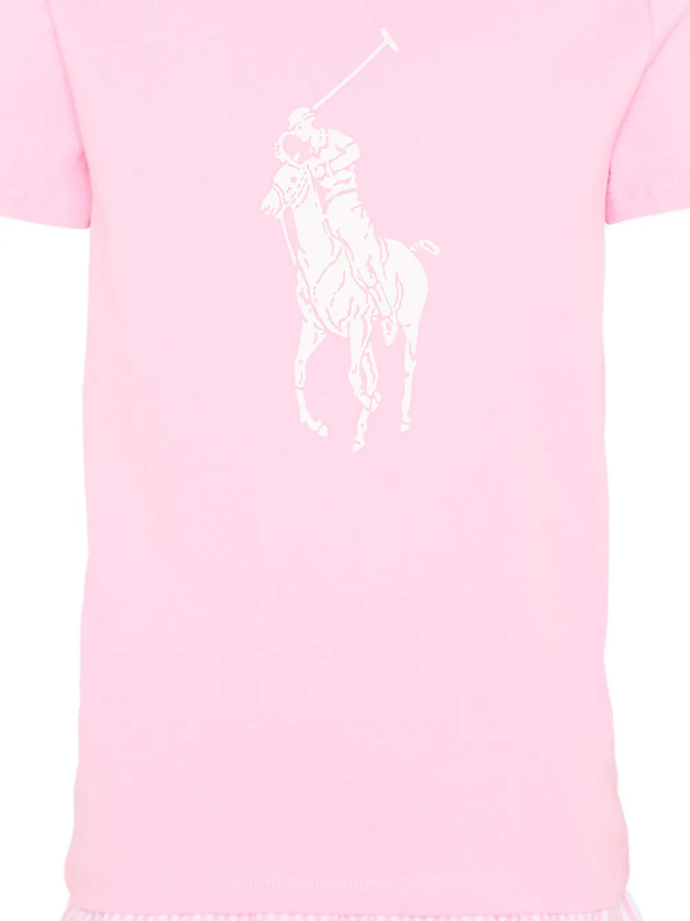 POLO RALPH LAUREN KIDS Gestreepte pyjama Roze