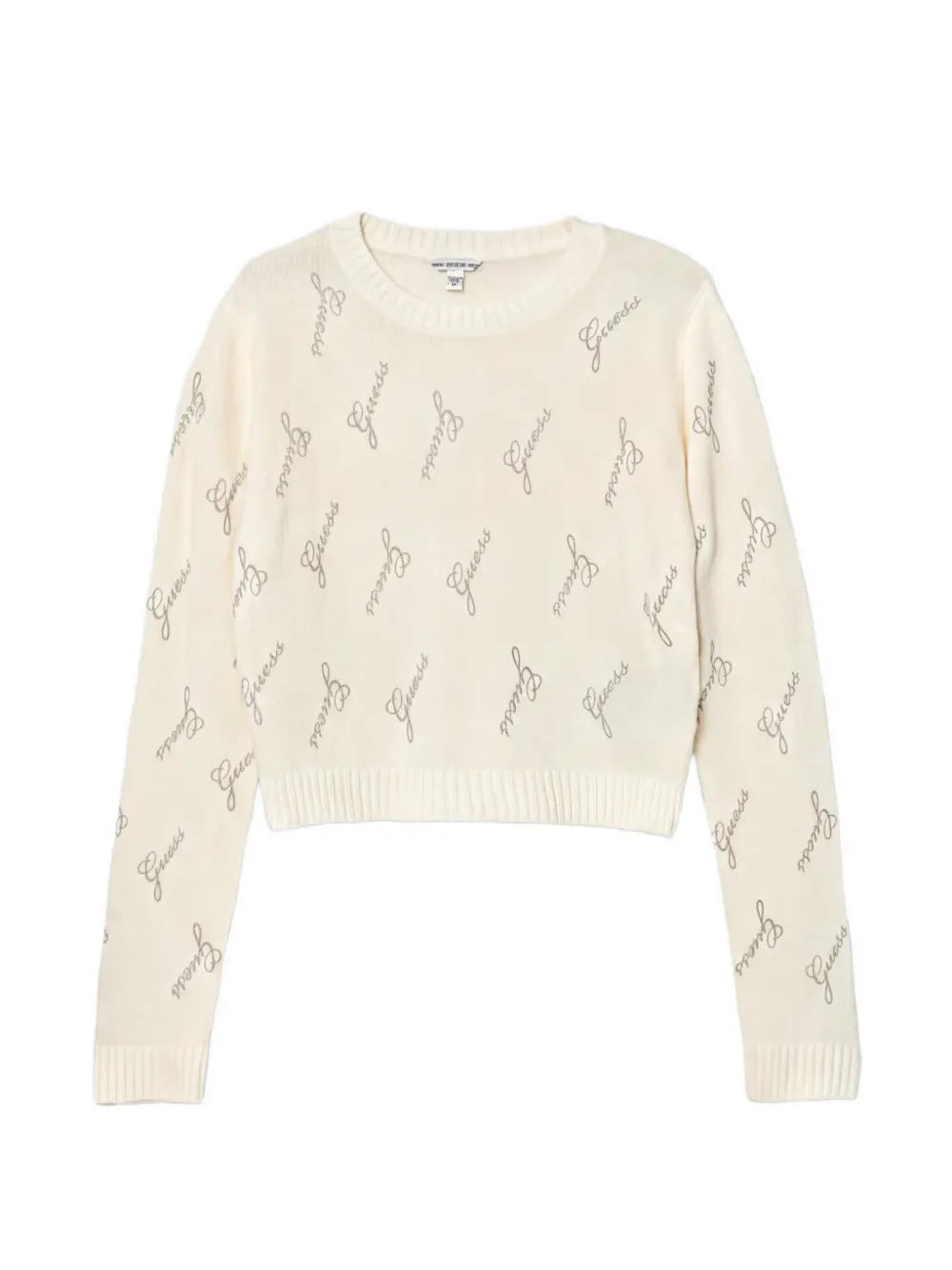 guess kids Maglione con logo - Toni neutri