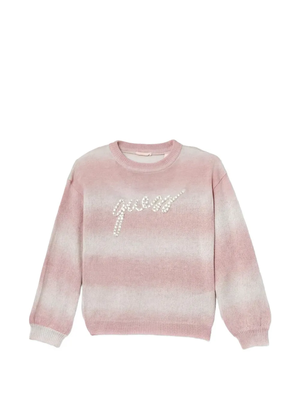 guess kids Maglione con decorazione logo - Rosa