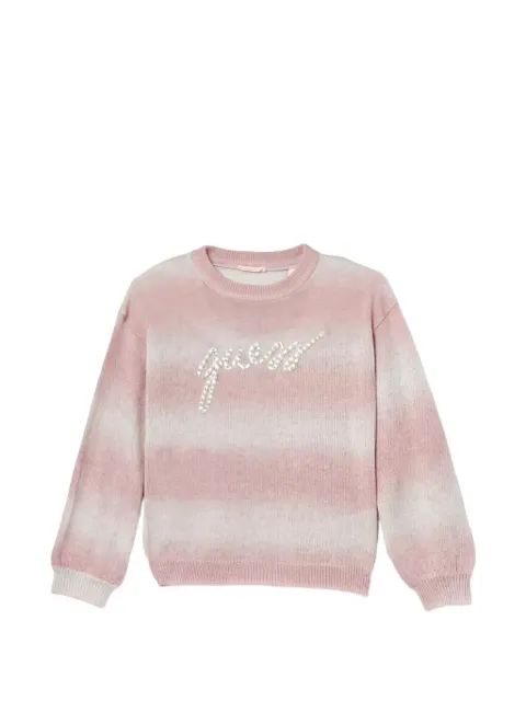 guess kids Pullover mit Logo-Verzierung