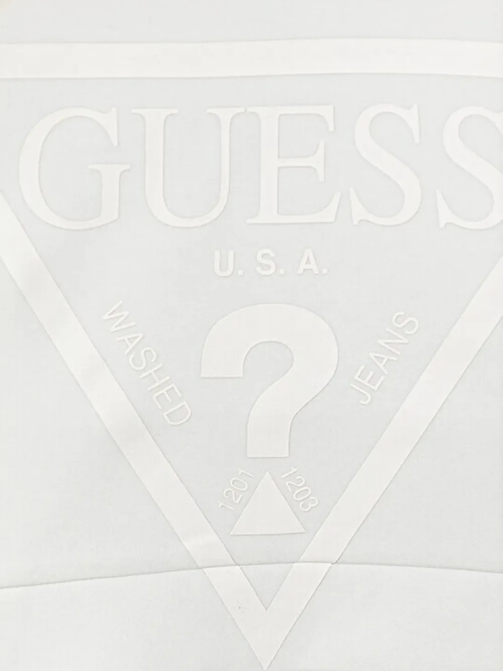 guess kids Hoodie met grafische print Wit