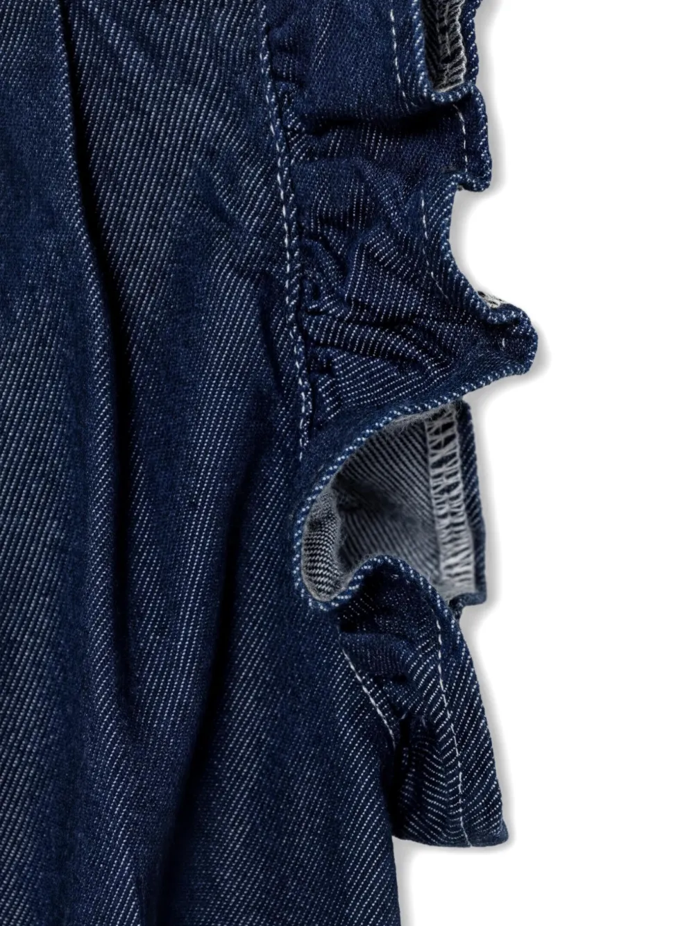 guess kids Top met ruches Blauw