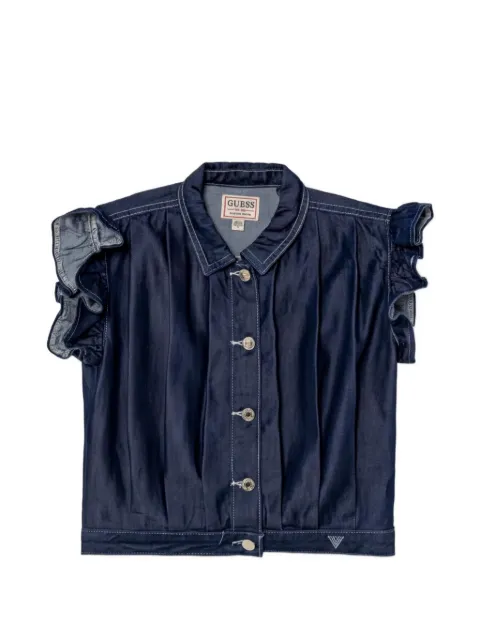 guess kids Top mit Rüschen