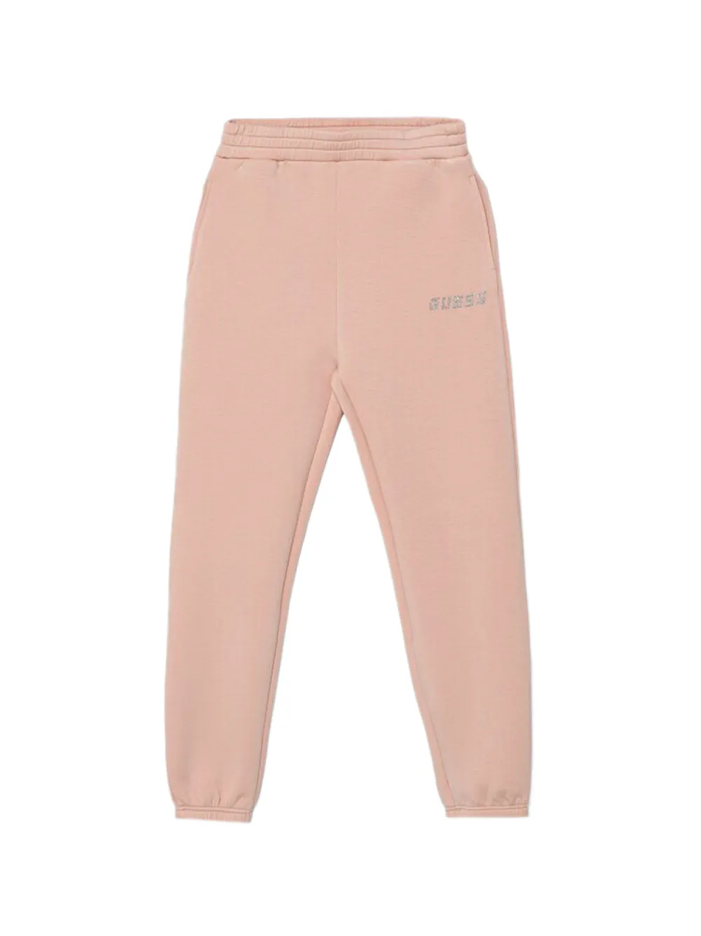 guess kids elasticised waistband trousers - Rosa